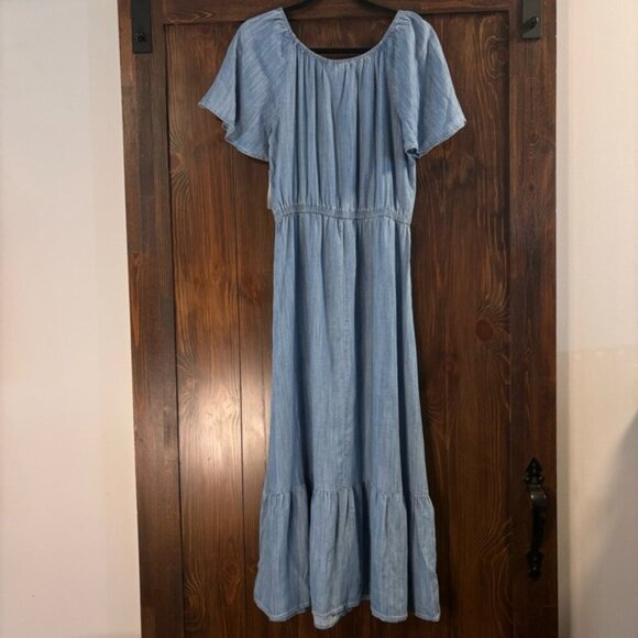 Style & Co. Blue Maxi Dress - Picture 6 of 6